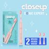 Closeup Sonic Expert Electric Toothbrush for Adults, Pack of 1+2 Heads (Pink) view 3