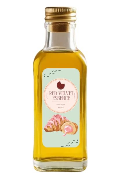 Belly's & Co. Baking Essence - 100ml | | Rich, Authentic Flavors | Perfect for Baking, Cooking, and Desserts | Enhance Your Culinary Creations with Heritage-Inspired Essence (RED VELVET)