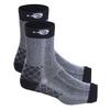 Ecosync | Compression Socks Open Toe | Bamboo Compression | Nano Socks for Men Neuropathy | Black | Plantar Fasciitis | Arch Support | Foot & Ankle Swelling | Heel Pain | Injury Recovery view 1