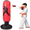 GUDMART Fitness Punching Bag,Inflatable Kids Target Bag Freestanding Heavy Punching Bag, Boxing Bag for Men/Women, 63inch view 1