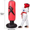 GUDMART Fitness Punching Bag,Inflatable Kids Target Bag Freestanding Heavy Punching Bag, Boxing Bag for Men/Women, 63inch view 2