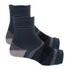 Ecosync | Compression Socks Open Toe | Bamboo Cotton Compression socks Women | Nano socks Unisex Neuropathy | Grey | Arch Support | Plantar Fasciitis | Foot & Ankle Swelling | Heel Pain | Injury Recovery view 1