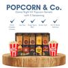 Popcorn & Company Game Night Kit Popcorn Kernels Seeds with 5 Seasoning (Garlic Cheddar, Peri Peri, BBQ, Hot & Spicy Ketchup, & Butter Salt) - Microwave/Cooker Popcorn DIY Kit | Non-GMO view 4