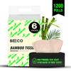Beco Bamboo Facial Tissue Paper Box-Soft Pack | 200 pulls x 6 packs | Super Soft, Skin Friendly & Highly Absorbent Face Tissue Napkins | Car Tissues | 100% Natural & Ecofriendly | 2 ply-1200 Pulls view 2