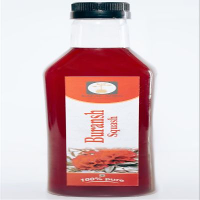 Buransh (Rhododendron) Squash, High Altitude Himalayan Squash Drink (1litre) (5)