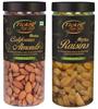 Bhaiya Bhabhi Rakhi n Lumba with Badam & Kishmish Jars for Raksha Bandhan | Bal Gopal Design for Blessing Brother & Sister in Law with TIkka for Bhai view 3