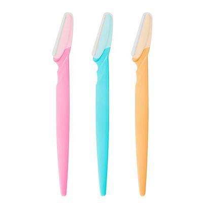 Facial Razor for Eyebrow Shaper Trimmer Face Eyebrow Shaver for Women and Men Eyebrow Razor 4 Piece Dermaplaning Tool for Face Hair Removal