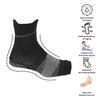 Ecosync | Compression Socks Open Toe | Nano Socks Unisex Neuropathy | Bamboo Cotton Compression Socks Women | Black | Plantar Fasciitis | Arch Support | Foot & Ankle Swelling | Heel Pain | Injury Recovery view 2