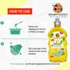BEE HYGIENIC Lemon Dishwash Liquid Gel, Dish Cleaning Gel 500 ML view 4