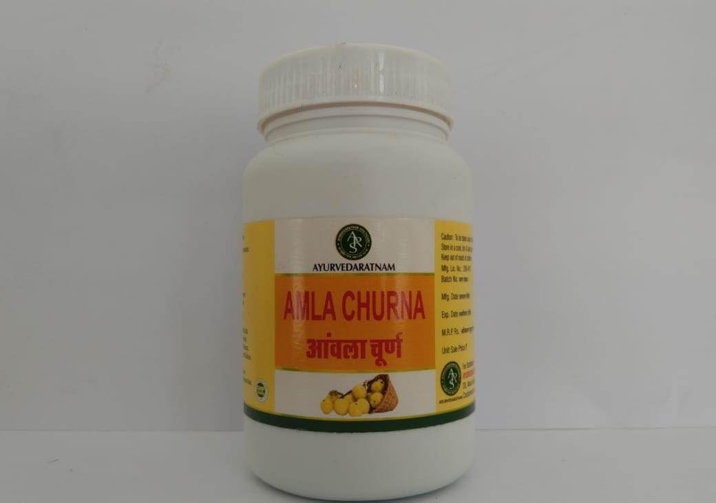Ayurvedaratnam Amla Churna Pack of 2 (2x100g)| Ideal For Boost Immunity