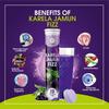 Glowsik Ayurvedic Karela Jamun 60 Effervescent Tablets for Blood Sugar | Herbal Diabetes Management | Promotes Healthy Glucose Levels and Digestive Health | Ayurvedic Effervescent Drink (60 Tablets) view 4