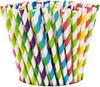 Comfy Package Paper Straws 10 MM [100 Pack] # World's No.1 Paper Straw Brand with Food Grade Paper view 1