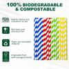 Comfy Package Paper Straws 10 MM [100 Pack] # World's No.1 Paper Straw Brand with Food Grade Paper view 3