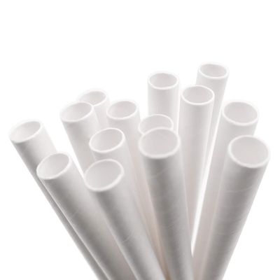 Comfy Package Paper Straws 10 MM [100 Pack] # World's No.1 Paper Straw Brand with Food Grade Paper