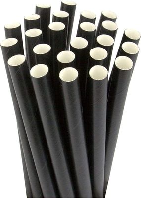 Comfy Package Paper Straws 10 MM [100 Pack] # World's No.1 Paper Straw Brand with Food Grade Paper
