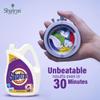 Shatras Deep Action - 5 Liter Front Load Laundry Liquid Detergent | Suitable For Top Load & Front Load Washing Machine | Balanced Ph, Non-Toxic | Liquid For Daily Wash Fabric view 3