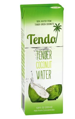 TENDO Tender Coconut Water, 200ml (Pack of 12)