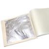 Silver Leaves Vark 99.9% Pure Silver Leaf Varakh Foils, 6 x 4 inches, for Sweets & Cardamom Decoration (Silver Leaves 30 Vark Sheets) view 1