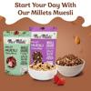 Me & Millets Millet Muesli Berry and Nuts (400 g) - Rich In High Protein & Fibre, Millet Muesli With Oats, Nuts, Berries and Honey view 3