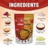 Me & Millets Sprouted Ragi Chilla & Foxtail Millet Chilla Mix Combo (150gX2) - Chatpata & Indian Masala, No Preservatives, Natural Healthy Protein & Fiber-Rich Breakfast For Family (Jain Friendly) view 4