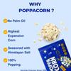 Poppacorn Microwave Salty Popcorn Single Serve Packs, 33gX20 Pouches, Natural Salty Popcorn view 4