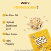 POPPACORN A Grade Imported Gourmet Popcorn 70gX15 Pouches Big Size High Expansion Popcorn 1050gm Pack of 15 (1050g, Golden Buttery) view 4