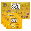 Poppacorn Microwave Buttery Popcorn Pack of 10 (1 Kg, Golden Buttery) view 1
