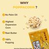 Poppacorn Microwave Buttery Popcorn Pack of 10 (1 Kg, Golden Buttery) view 4