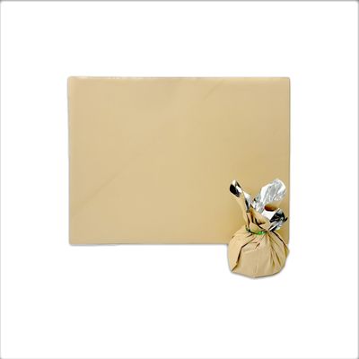 Esslly Matte Butterscotch Chocolate Wrapper | 12.5x10.5 cm | Pack of 250 | Premium Quality | Non-Smudge | Vibrant Colors | Made in India | Perfect for Gifts & Packaging.