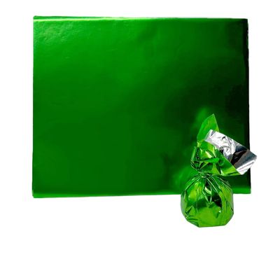 Esslly Matte Green Chocolate Wrapper | 12.5x10.5 cm | Pack of 250 | Premium Quality | Non-Smudge | Vibrant Colors | Food Safe | Made in India | Perfect for Gifting