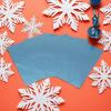 Esslly Matte Sky Blue Chocolate Wrapper | 12.5x10.5 cm | Pack of 250 | Quality, Non-Smudge, Vibrant, and Eco-Friendly | Made in India | Perfect for Candy Wrapping. view 2