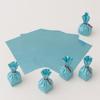 Esslly Matte Sky Blue Chocolate Wrapper | 12.5x10.5 cm | Pack of 250 | Quality, Non-Smudge, Vibrant, and Eco-Friendly | Made in India | Perfect for Candy Wrapping. view 4
