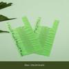NufabGreen Corn Strach Compostable Biodegradable, Open Carry Bags For Grocery And Daily Needs (50 Count) (Carry Bag Green 13x16 For Shopes And Home- Green Colour For Home And Restraunt Use view 4