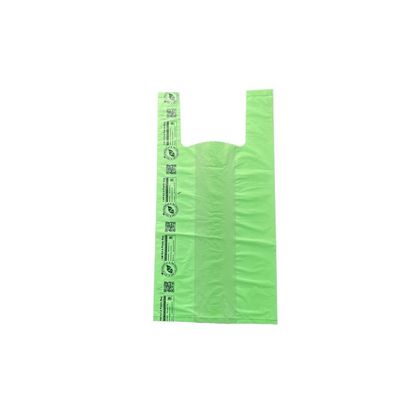 NufabGreen Compostable Biodegradable, Carry Bags For Grocery And Daily Needs (50 Count) (Carry Bag 16x20 For Shopes And Home And Restraunt Use-Pack of 2