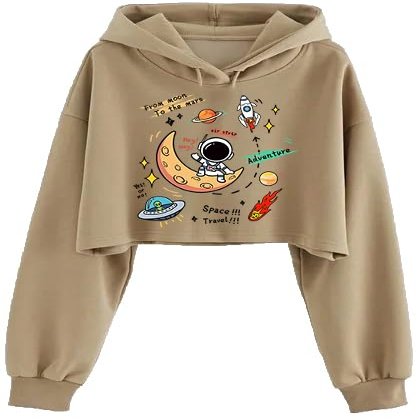 ABSOLUTE DEFENSE Crop Hoodie Sweatshirt Women Casual Stylish White Latest Black Pink Lavender Beige Girl Cute