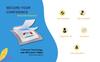 Sizi Disposable Overnight Period Panties for Women -12 Hour Leak Protection | 100% Rash-Free, 360 Coverage Sanitary Napkins for Girls. (Pack of 6-S/M) view 2