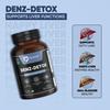 Denzour Nutrition Denz-Detox 1000mg | Supports Liver & Kidney Function | Natural Detox & Cleansing Supplement | Helps Maintain Energy & Vitality | 60 Veg Capsules | Made in India view 4