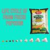 Farm Fresh Popcorn High Expansion Crispy Unpopped Popcorn Kernels 1 Kg Pack (1 KG, Silver) view 4