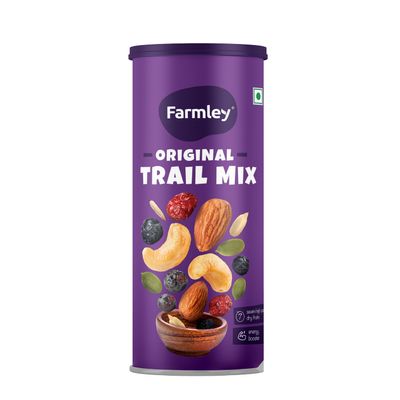 Farmley Trail Mix | 7 Superfood in 1 Mixes | Dry Fruits Contains Almonds, Cashews, Blueberries, Blackcurrant, Pumpkin & Sunflower Seeds (325g (Pack of 1))