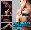 6. High-Efficiency Mini Body Massager for Pain Relief - Wireless Butterfly Massager with 8 Modes & 19 Strength Levels, Rechargeable Vibration Stick for Back Pain (Black) view 4