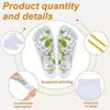 STOCKCLUB Modern Acupressure Reflexology Socks With Massage Stick For Women And Men, Printed Reflexology Chart of Both Sole, Physiotherapy Socks With Massage Tools Foot Acupressure Point Socks view 3
