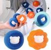 BAXLY Clothes Anti-Winding Adsorption Hair Removal Cleaning Ball Reusable Hair Remover Washing Machine Hair Catcher Laundry Ball Dryer Ball for Clothing Dog Cat Pet Hair Remover (Multicolor) (10) view 1
