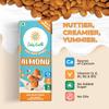Only Earth Almond Drink Unsweetened Lactose-Free Preservatives Free Contains Vitamin D,E,B1,B2 & B12 |Plant-Based Alternative | Barista Edition 180 ML (Pack 4) view 4