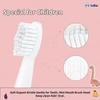 FunBlast Electric Toothbrush For Kids Automatic Electronic Children Toothbrush With 5 Brushing Modes&Rechargeable Battery,Ultrasonic Toothbrushes With 3 Replacement Brush Heads (Dino,22.5 Cm),White view 3