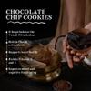 Butterfly Ayurveda Crunchy Chocolate Chip Cookies | Freshly Baked Non-Vegan & Vegan Options | Made with Whole Wheat & Cocoa | Rich Dark Chocolate | No Maida | Perfect with Coffee (Non-Vegan, 1kg) view 2