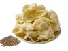 Ahuja Mart Jeera Rice Papad Fresh Papad | Ready to Fry papad fryums | Hexagonal Appalam Akki Happala Fryum With Tastemaker | 500GM | Ready To Fry Chawal Ke Papad Fryums papad view 4