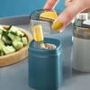 Automatic Toothpick Dispenser Plastic Pressing Toothpick Storage Holder Box for Home Kitchen Tableware Hotel Restaurant (Multicolor) (Bird Toothpick Dispenser) view 4
