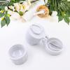 4-in-1 Layer Multipurpose Plastic Portable Pocket Size Tablet Medicine Cutter Divider with PARTITIONED Storage and Crusher Grinder Powder view 2