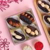 FlowerAura Raksha Bandhan Celebrations Marble Stone Rakhi With Pack Of 4 Dates Khaleeze Sweet - Rakhi for Brother, Bhai, Cousins & Raksha Bandhan Gift view 2