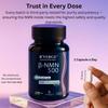 BVERGE NMN Supplement 500mg |100% Purity | BONTAC Pro NMN World's Most Trusted & Trusted by Experts | Healthy Ageing | Repair Cells | Enhance Muscle | Neuro Function (500MG 30 Capsules) view 3